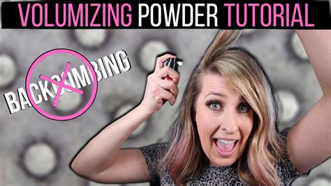 How to Keep Your Hairstyle in Place with Magic Dust Volume Powder